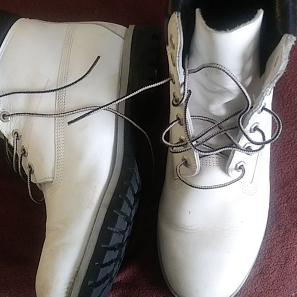 Timberland Other - White Timberland Boots 12